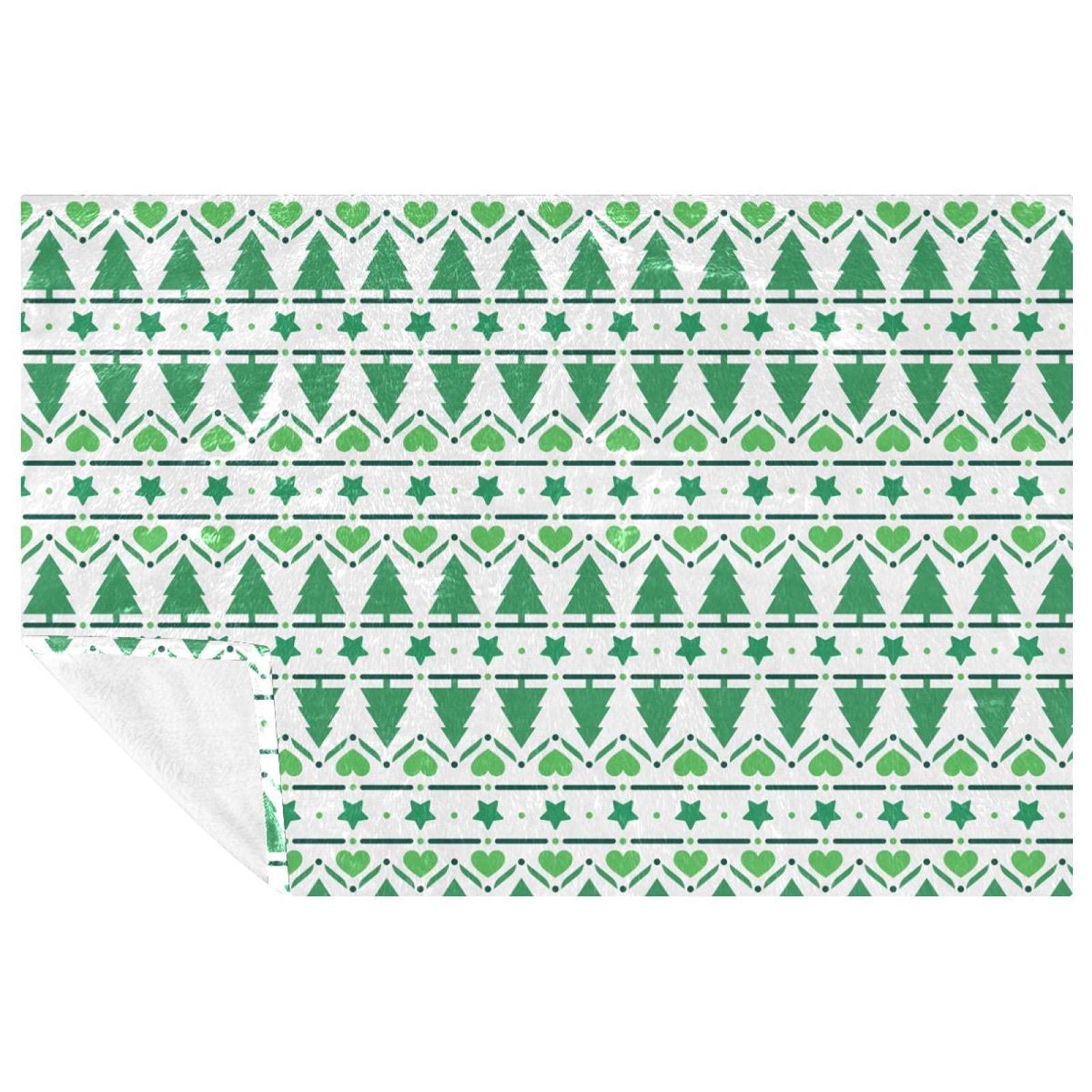 Couverture douce pour canapé et pique-nique chic avec motif géométrique 150x100 cm