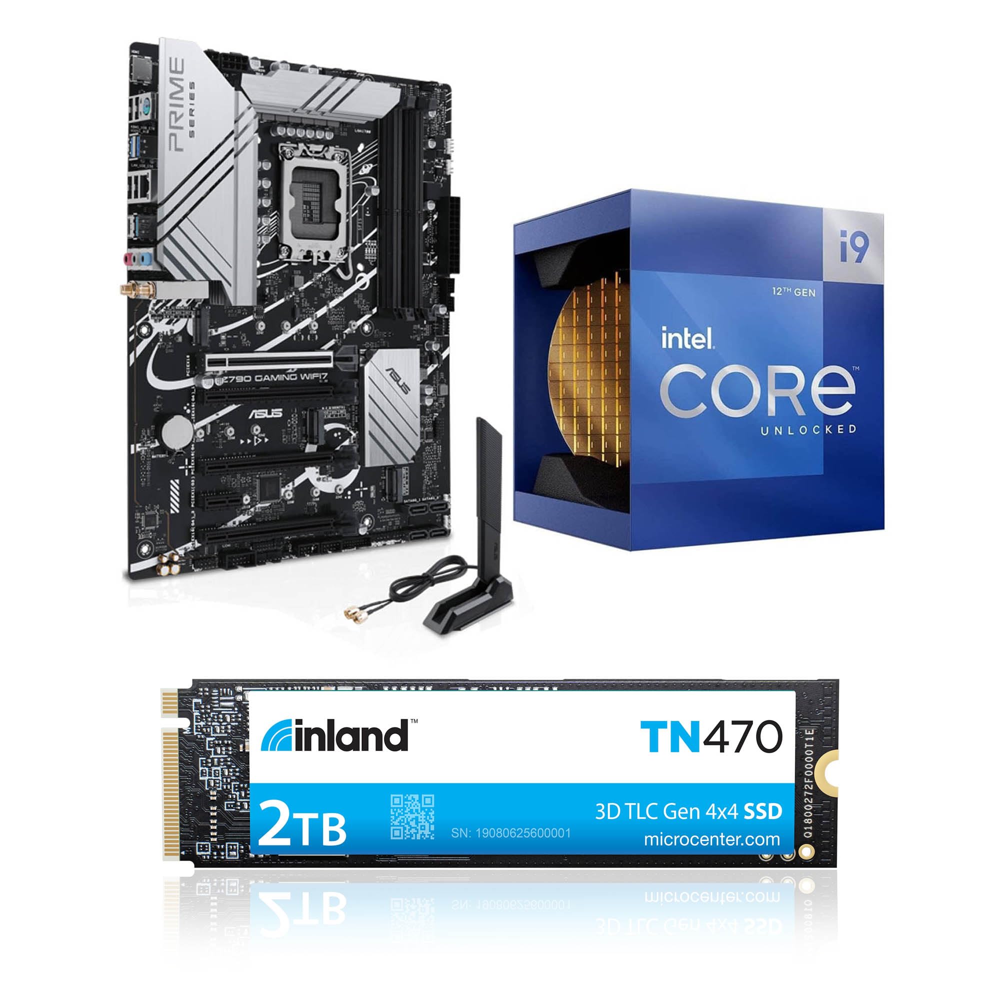Amazon.com: INLAND 3 in 1 Bundle: Intel 12900K Desktop CPU+ASUS