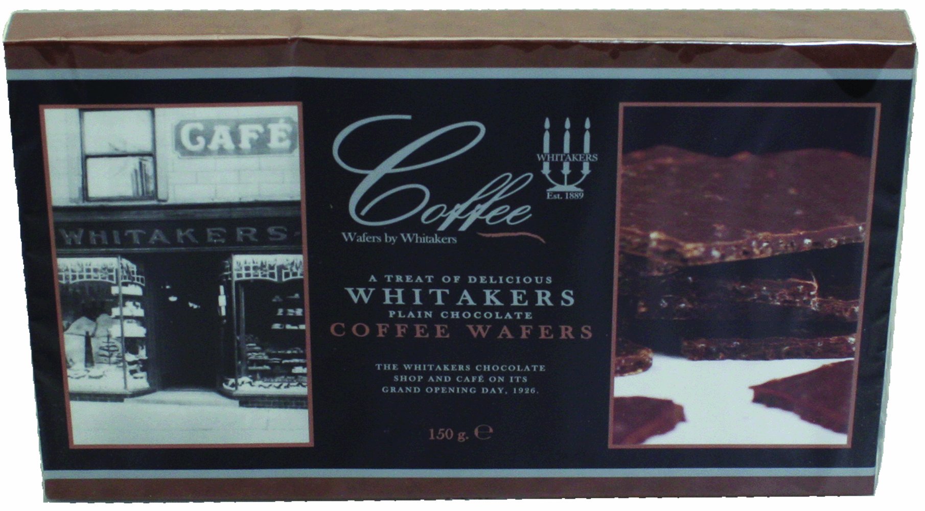 Whitakers Coffee Crisp Wafers 150 g (Pack of 7)