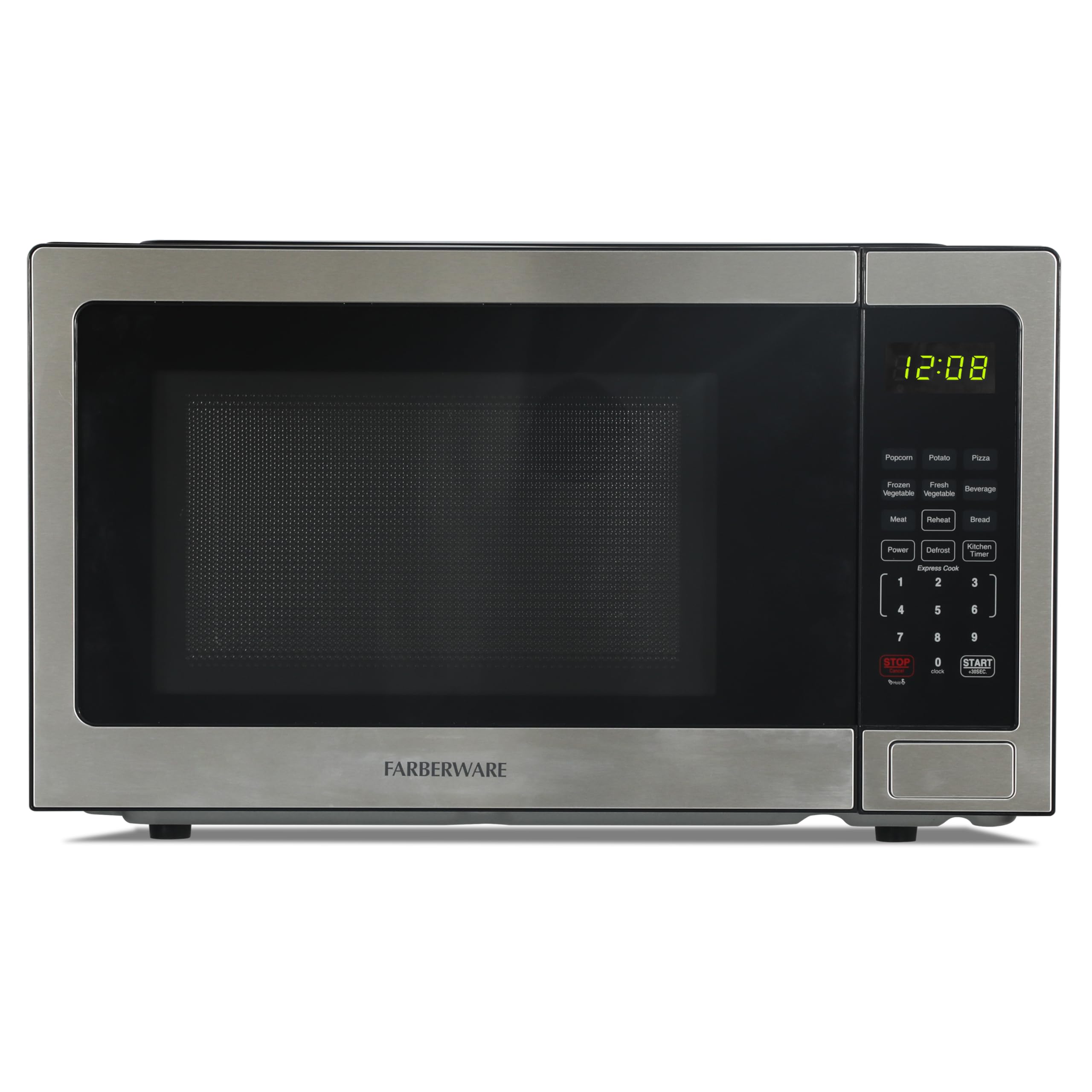 Farberware 1.1 Cu. Ft. Countertop Microwave Oven &ndash; Stainless