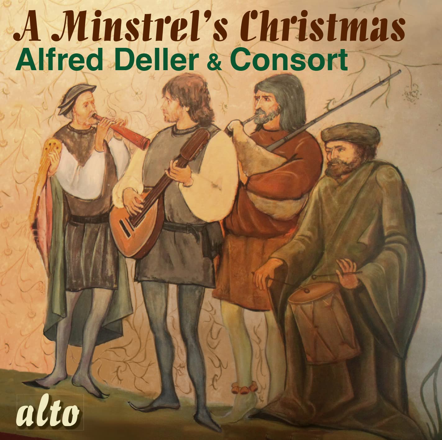Alfred Deller & Consort A Minstrels Christmas CD New 5055354414480