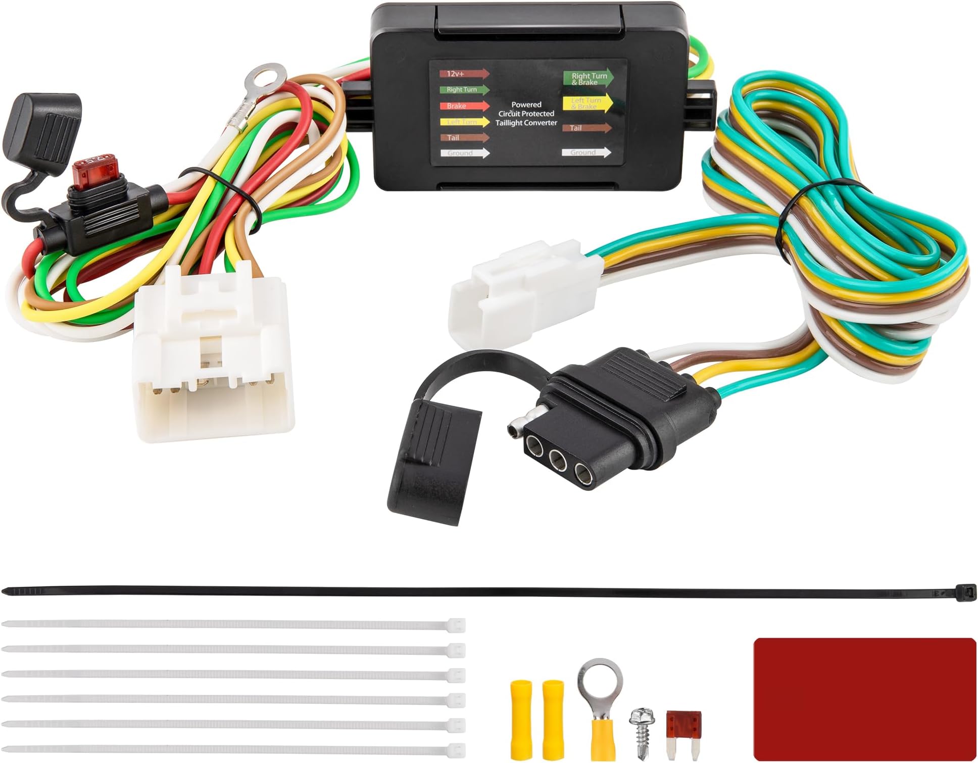 Amazon.com: Oyviny Custom 4-Way Trailer Wiring Harness W/Powered