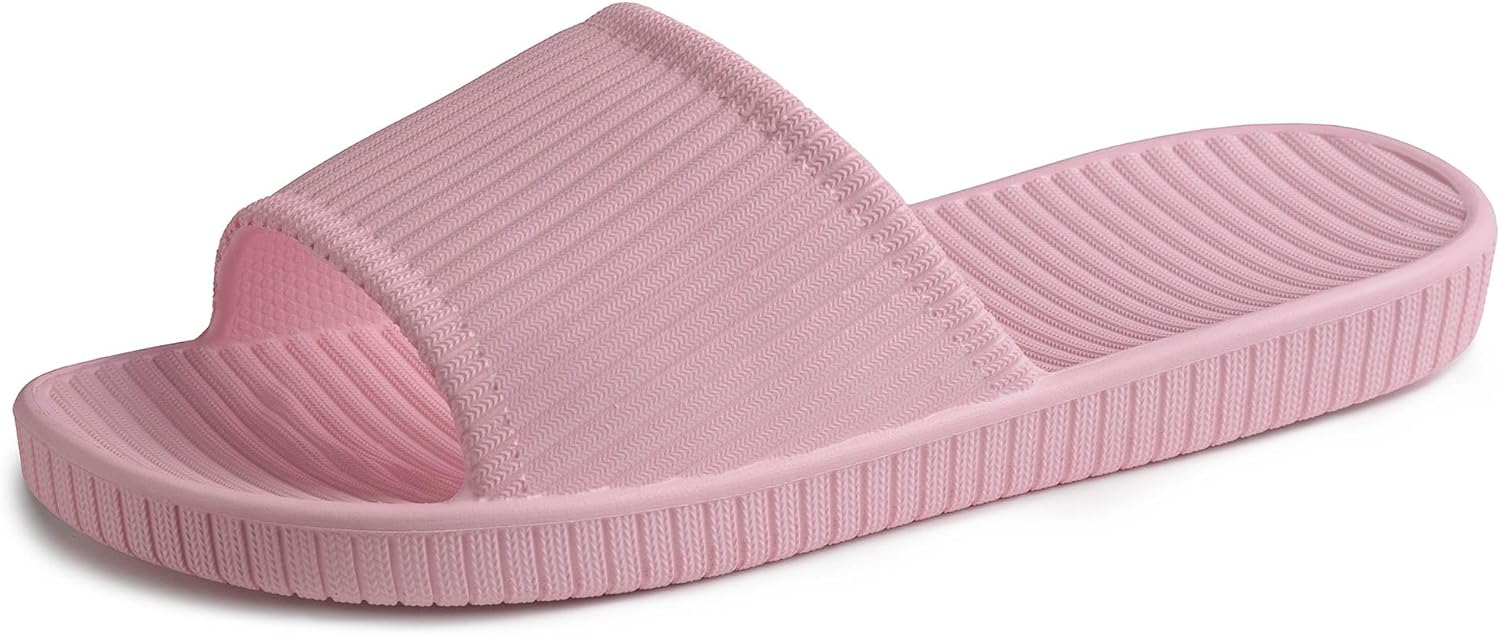 Lily Zone Sliders Women, Women's Shower Slipper, Non-slip Bathroom Shower Shoes Beach Flip Flops Pool Slides Quick Drying Indoor Outdoor Summer Sandal for Women 3 71oIILs2wcL. AC SL1500
