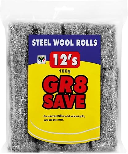 GR8 Save Roll Steelwool 12-Piece Set