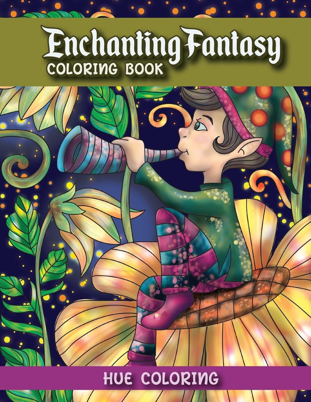 Enchanting Fantasy Coloring Book