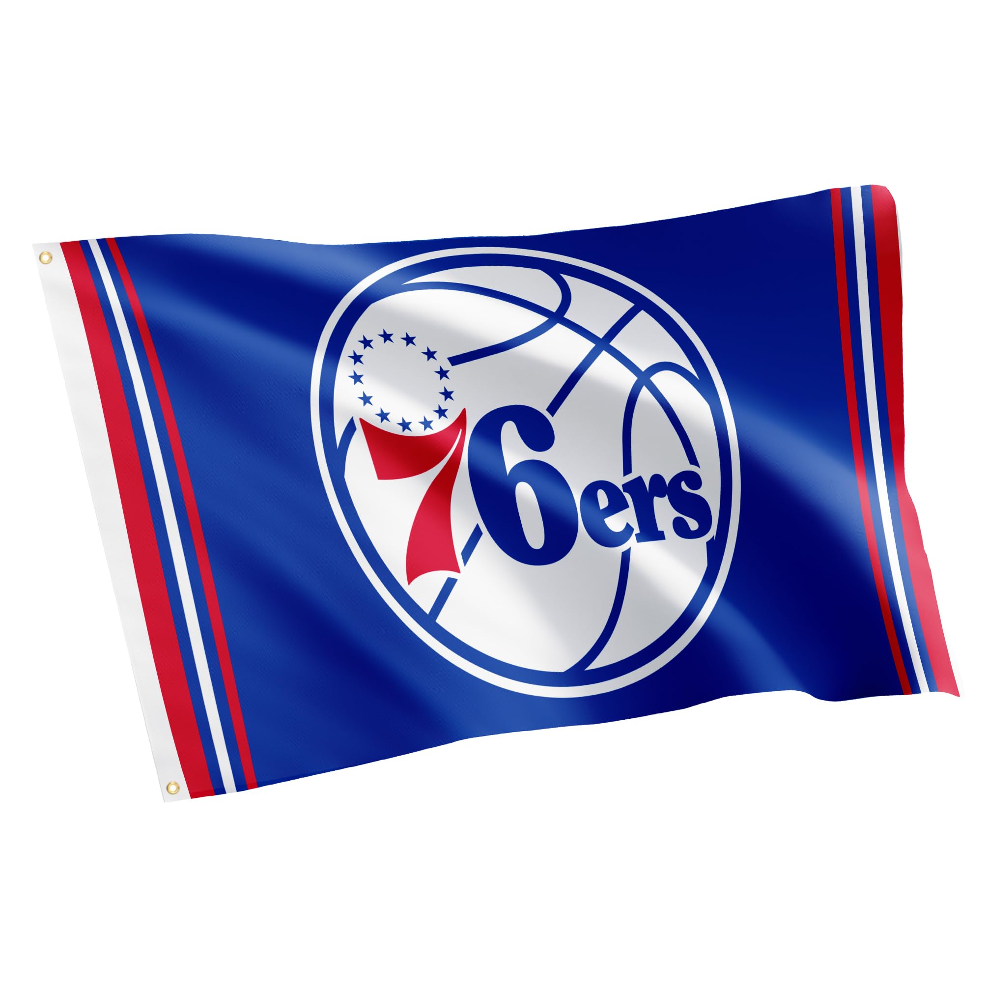 Desert Cactus Philadelphia 76ers Team NBA National Basketball Association 100% Polyester Indoor Outdoor 3 feet x 5 feet Flag (Flag K)