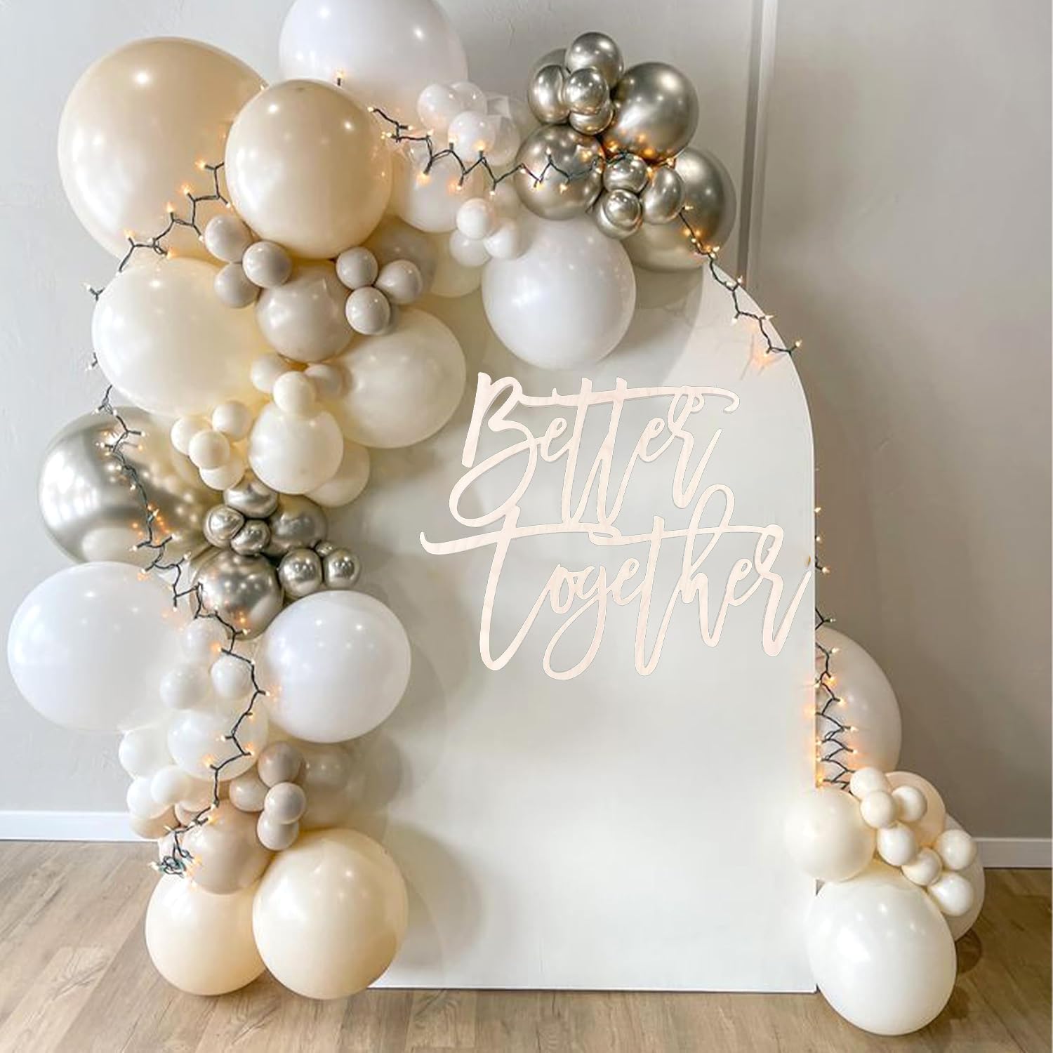 Better Together Sign , Engagement Party Sign, Wedding Backdrop Sign ...