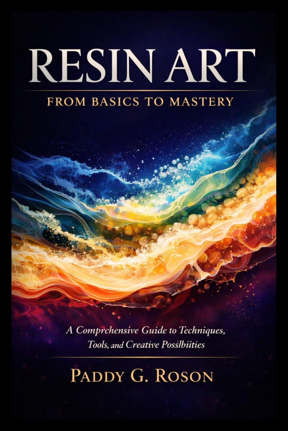 RESIN ART: FROM BASICS TO MASTERY: A Comprehensive Guide to Techniques, Tools, and Creative Possibilities