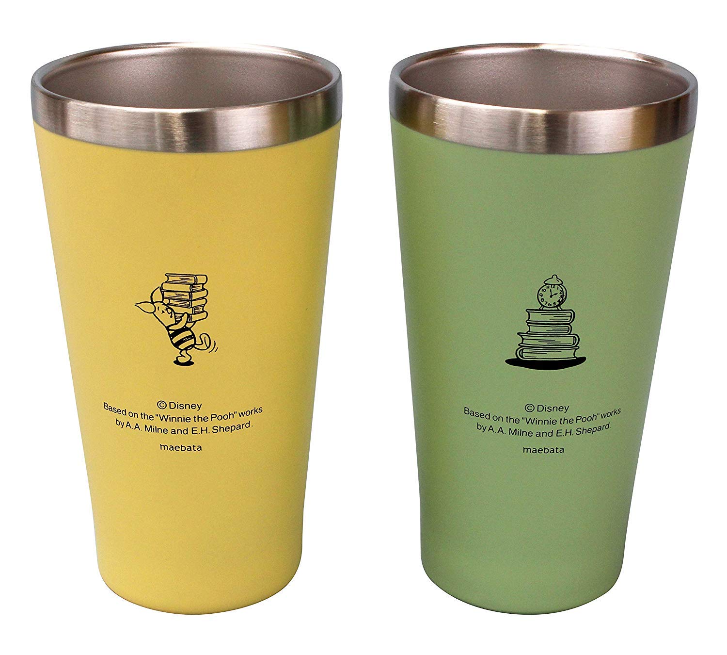 Amazon.co.jp: 金陶苑 ビールグラス ディズニー ペアメタル サーモ