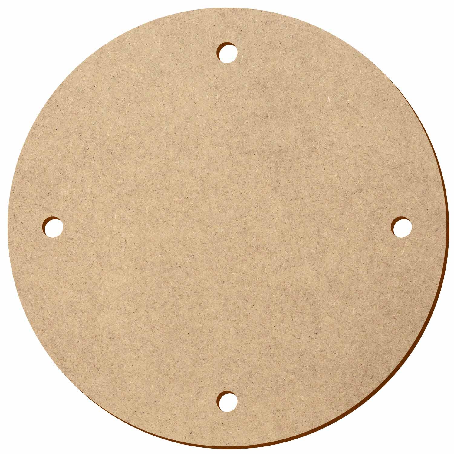 Tablero de madera DM con 4 agujeros, 5-50 cm, paquete con 100 unidades, ancho 43 cm