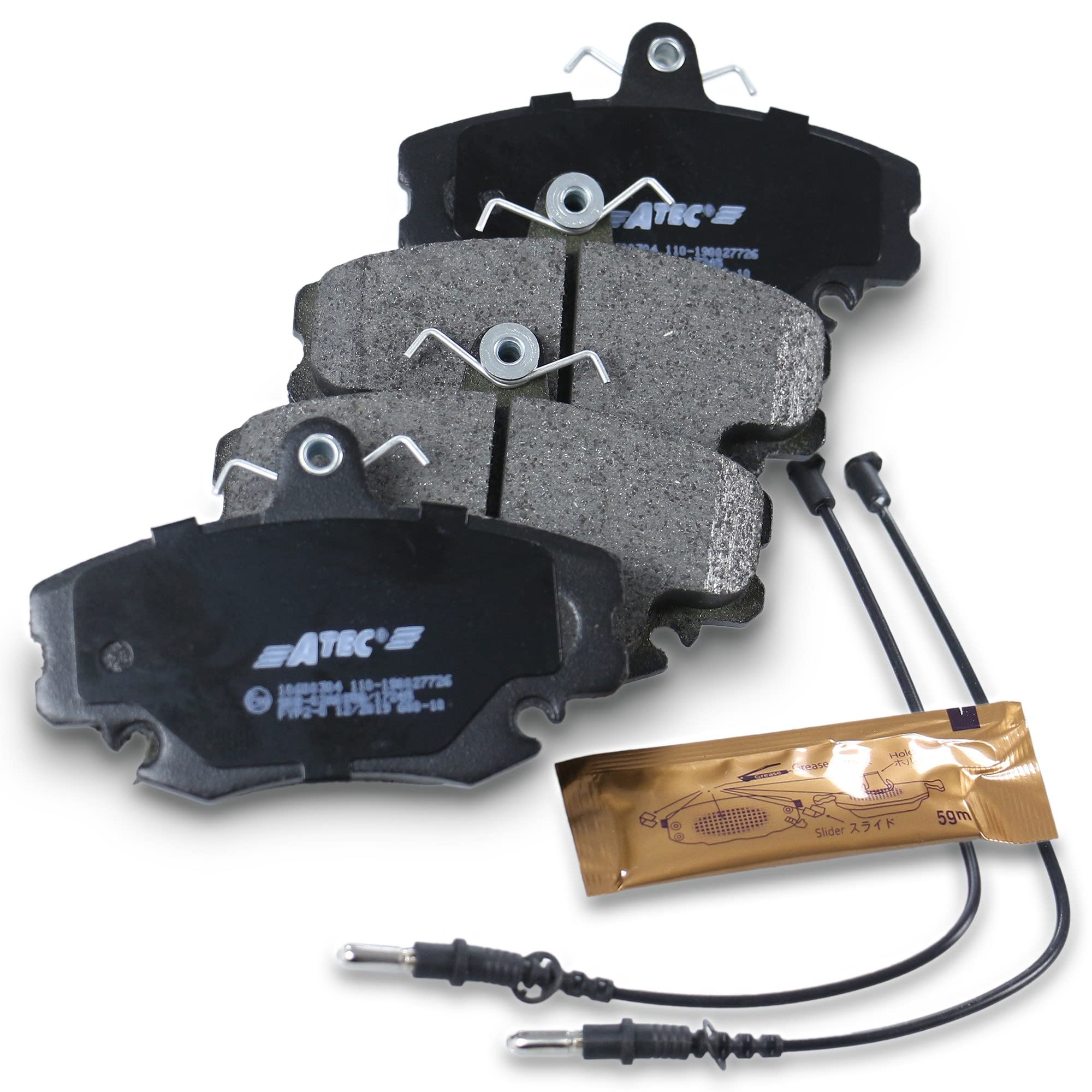 BESTPRICE Set freni asse anteriore incl. dischi freno ventilati Ø 259 mm + pastiglie freno anteriori