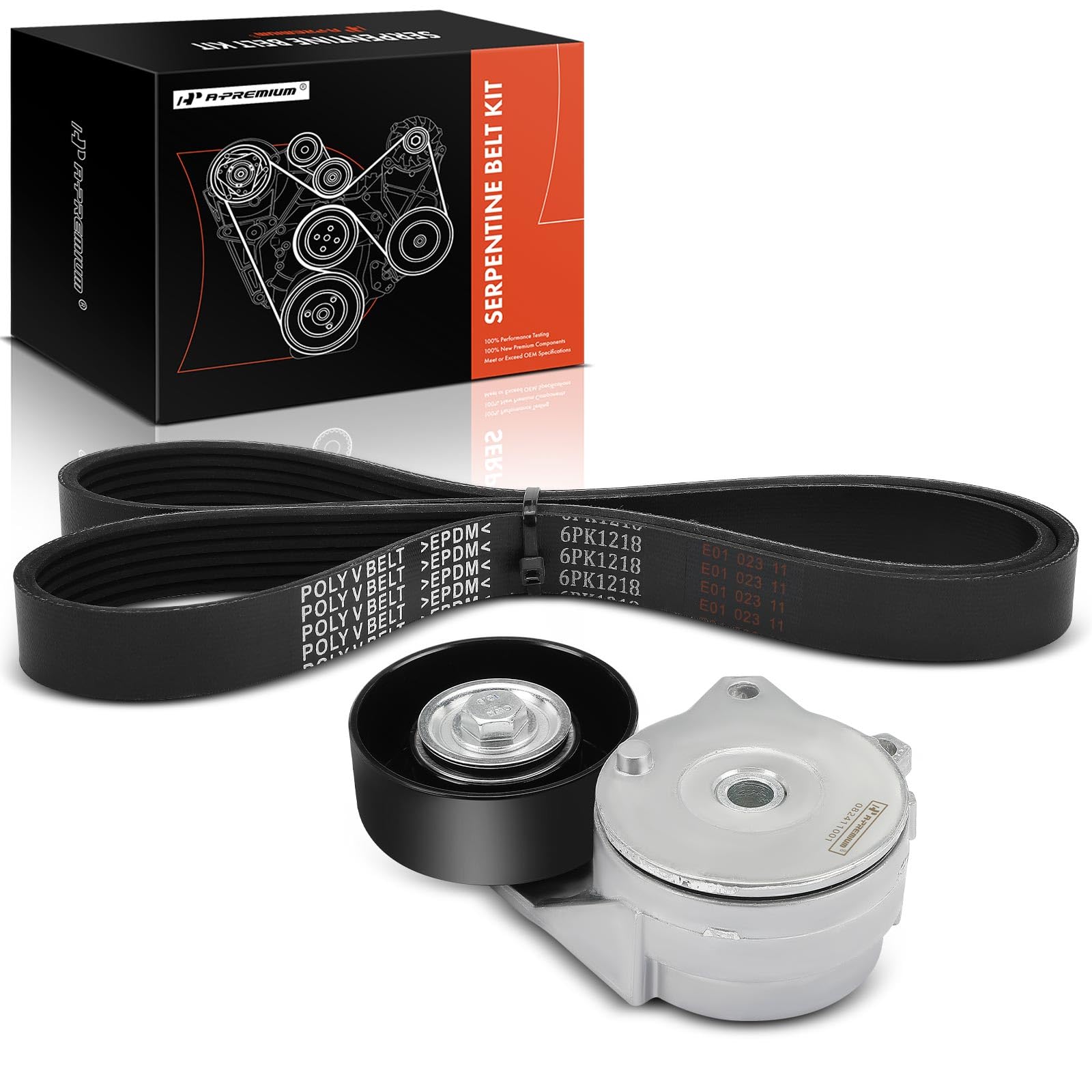 A-Premium Engine Serpentine Belt Drive Kit Compatible with Nissan Sentra  2013-2019