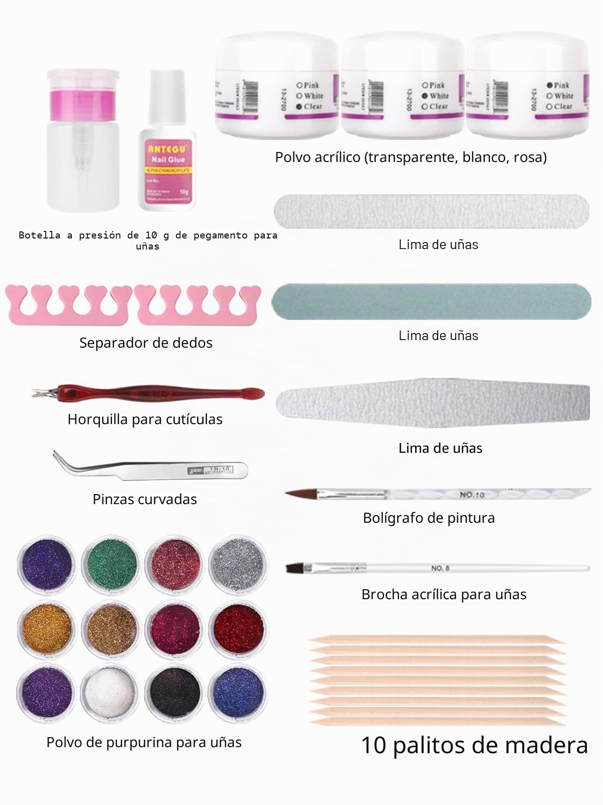 Deciniee Mano de práctica de uñas acrílicas, modelo profesional flexible, mano falsa ajustable para manicura