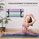 yoga mat wall mount 2pack