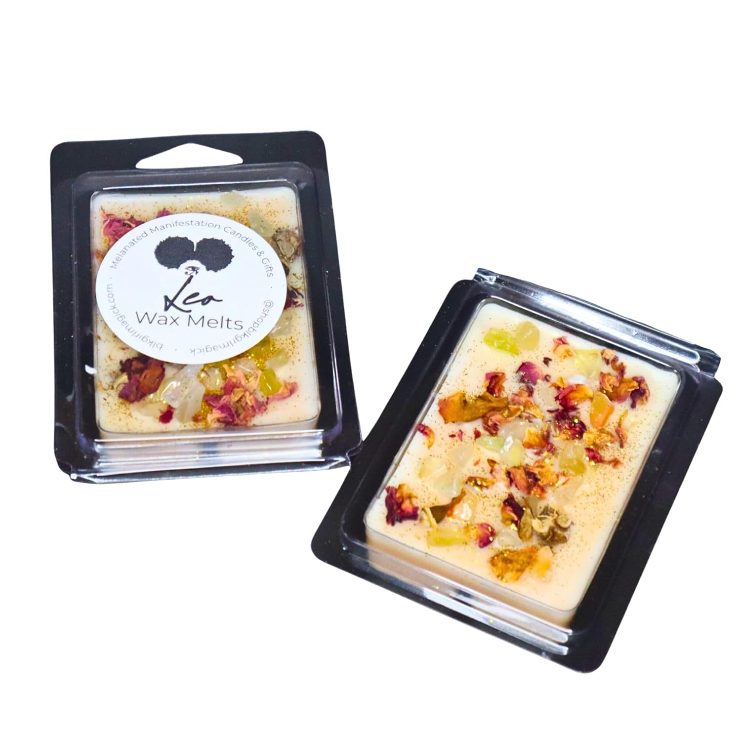 LEO Moonstone Zodiac Crystal Wax Tarts, Strong Scented