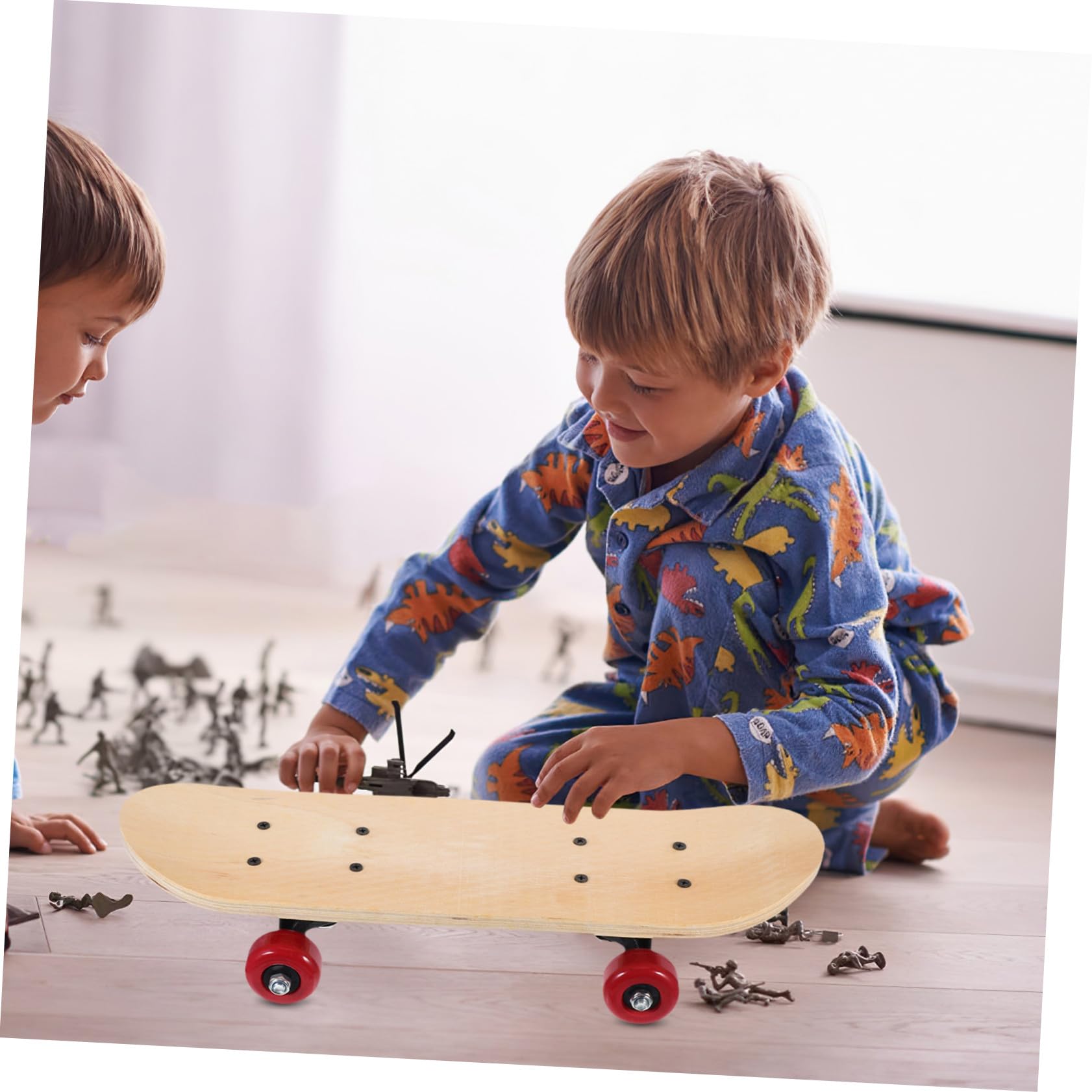Skateboard Fai da Te per Bambini, Tavola in Acero, Festa Scuola Decor