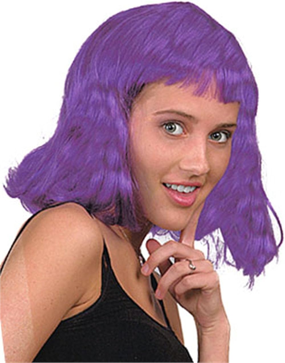 Neon Wig/Purple Clothing, Shoes & Jewelry