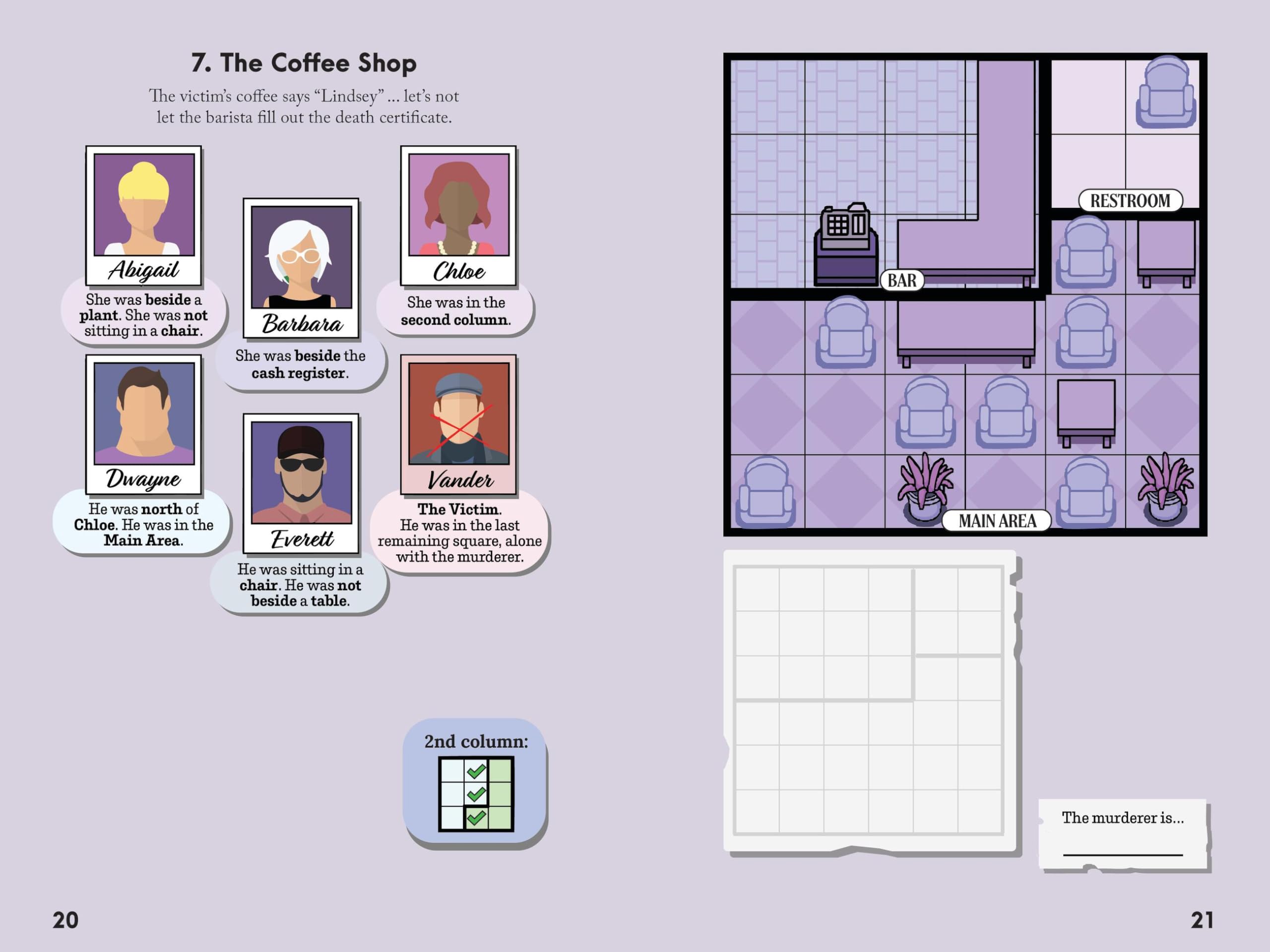 Murdoku: 80 Murder Mystery Logic Puzzles — Amazon image 5