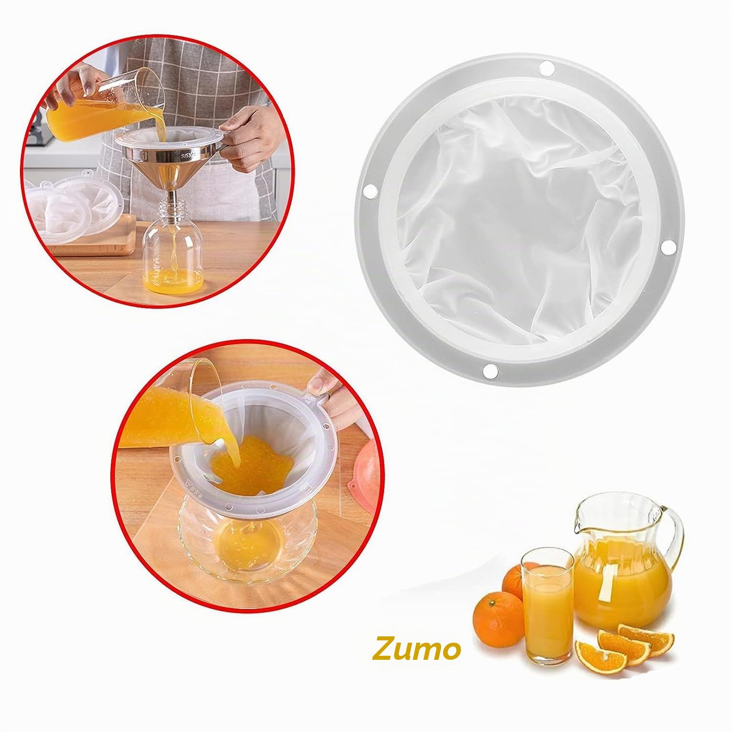 Juego de Embudo de Acero Inoxidable, Embudo Cocina, Embudos para Mermelada, Con Elevador de Tarros y Filtro, Embudo para Rellenar Líquidos, Aceites, Vino y Salsas