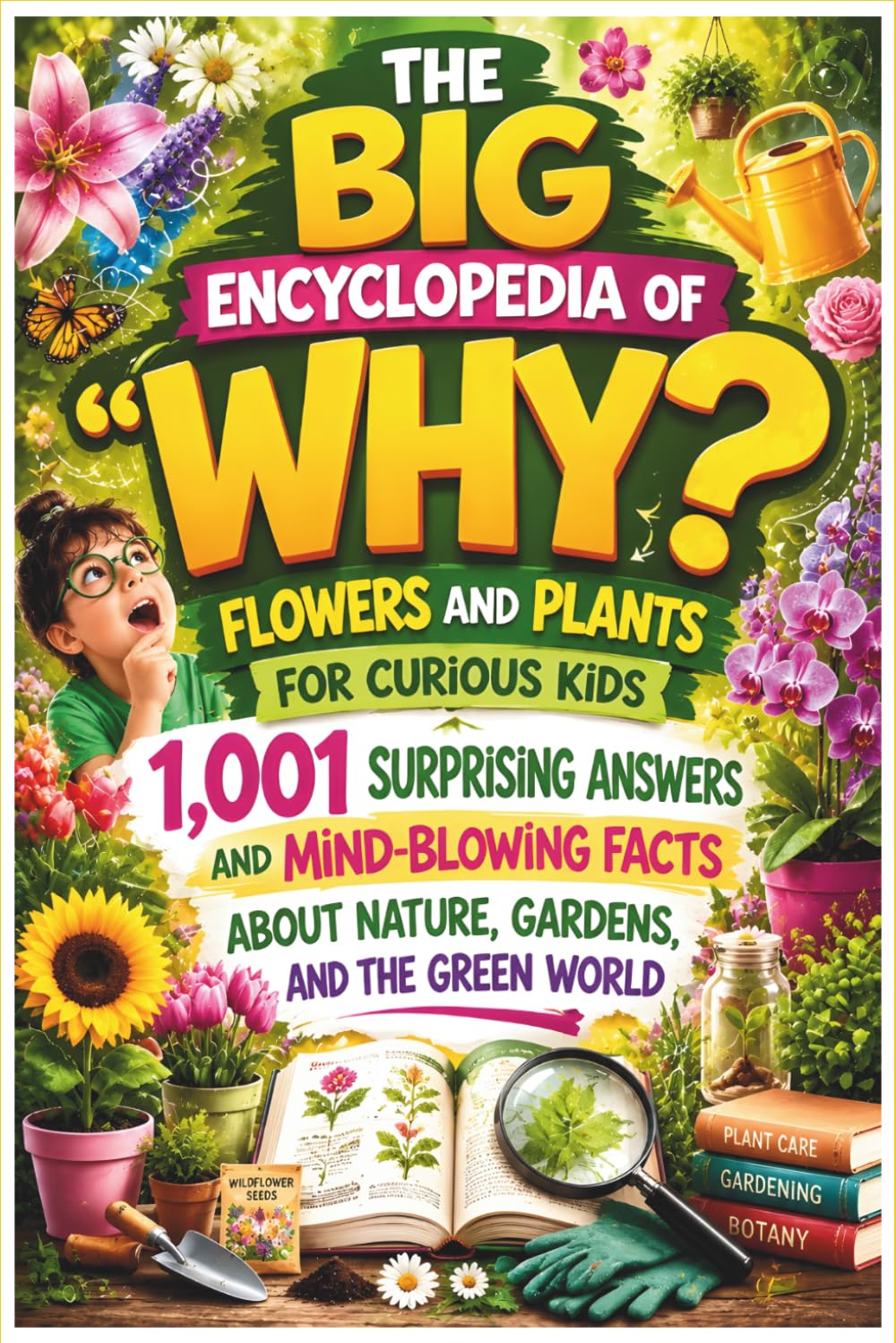 The Big Encyclopedia of Why: Flowers and Plants for Curious Kids: 1,001 Surprising Answers and Mind-Blowing Facts About Nature, Gardens and the Green World: 4 (The 1,001 Whys Book)