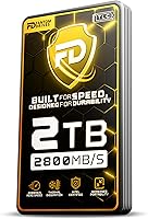 Vista 1 de Fantom Drives Extreme 2TB SSD externo - 2800MB/s, Thunderbolt 3 y 4, USB tipo C, aluminio, 3D NAND TLC, TB3X-2300N2TB