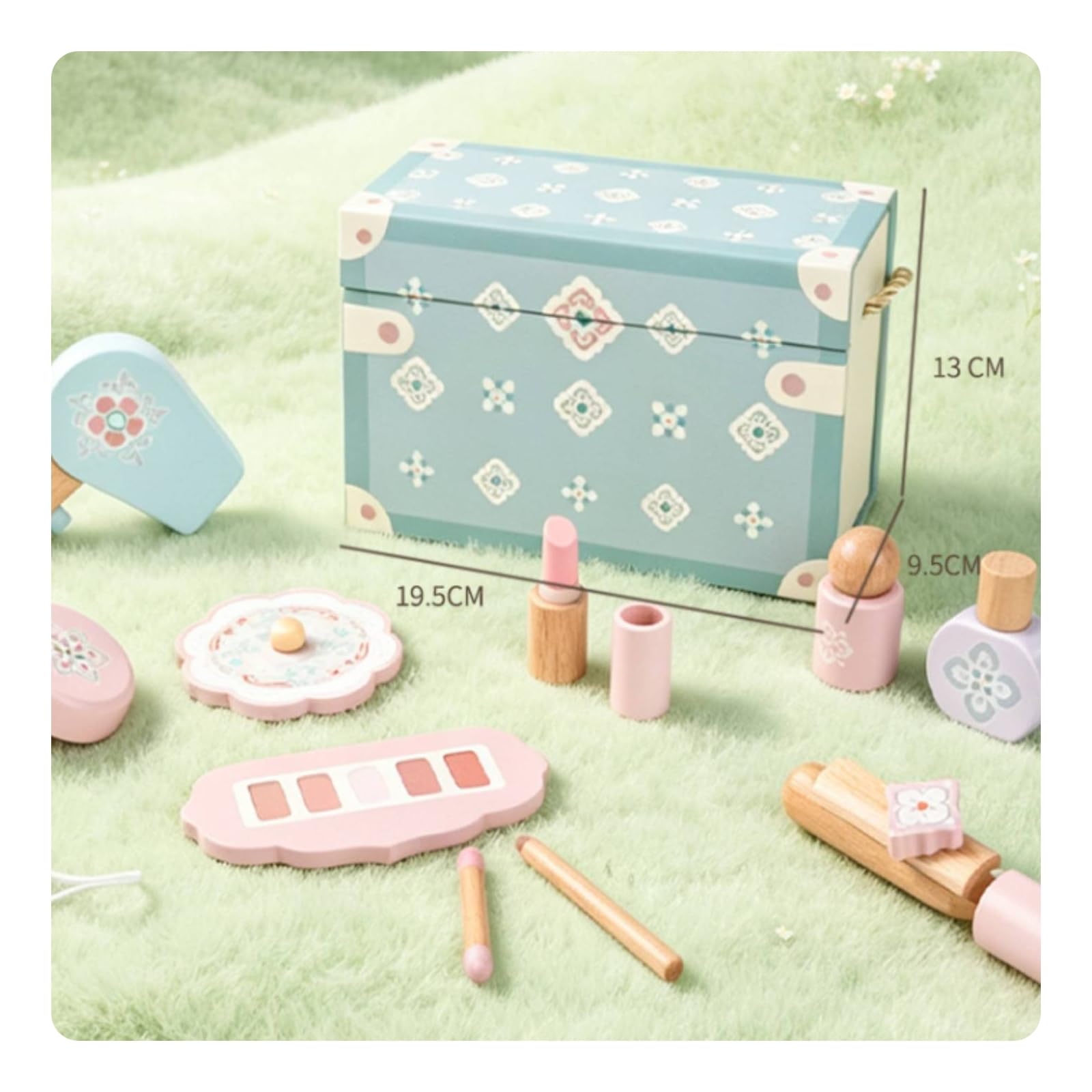 Juego Tocador Compacto Creativo, Juguete Tocador con Accesorios, Didáctico, para Casa