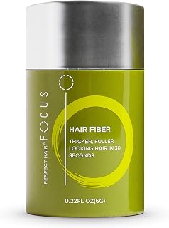 Hair Fibers for Thinning Hair - Natural Keratin Protein Hair Thickening Spray - Hair Fibers for Wavy, Curly, Coiled and Tightly Coiled Hairs - Hair Thickening Products for Women and Men