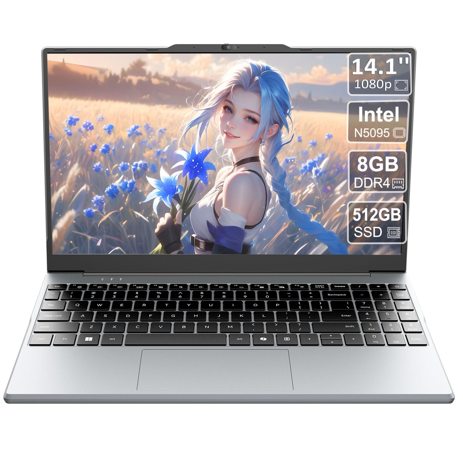 Amazon.com: Trygood 14'' Laptop Computer,1080P FHD Display