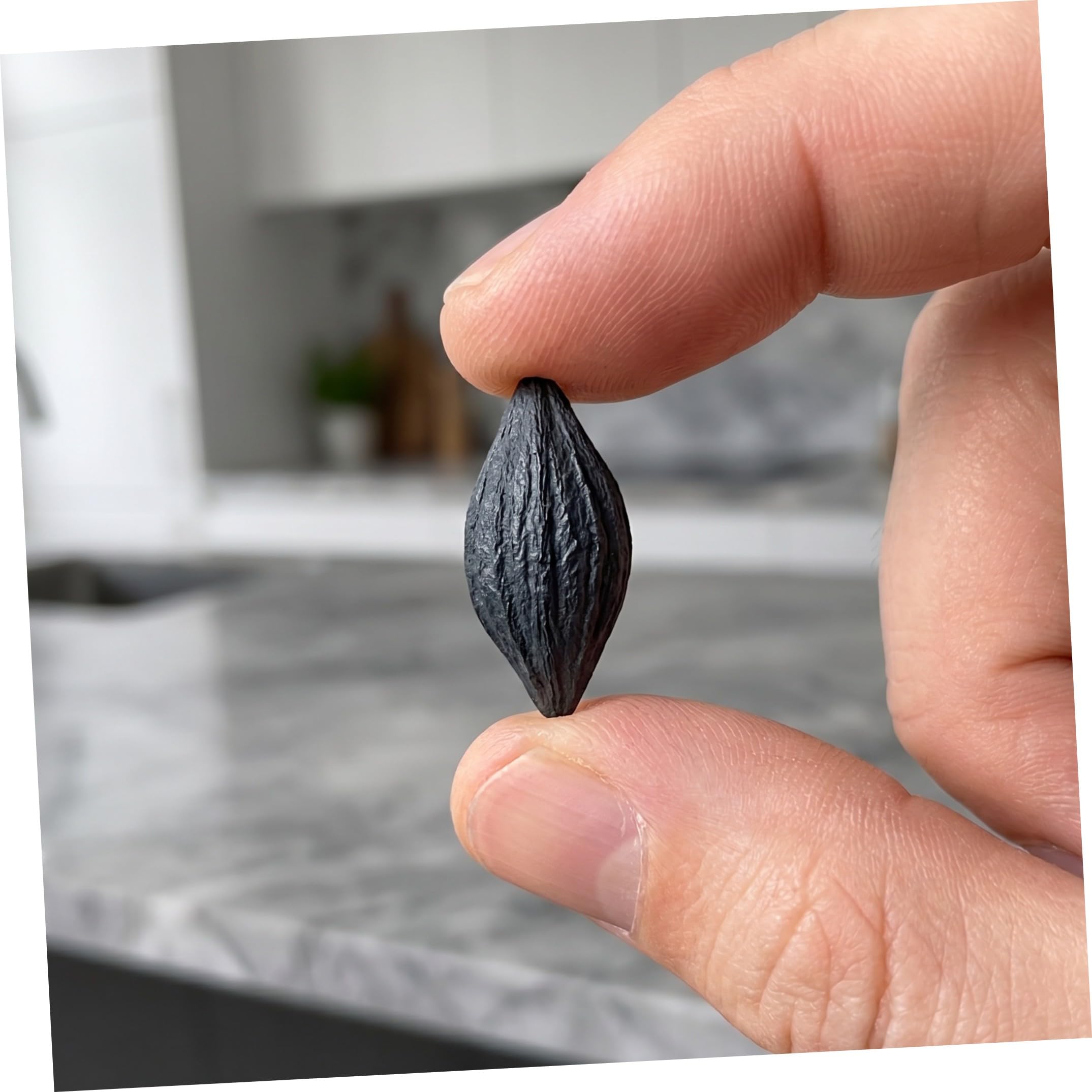 Carbón para Té Forma de Aceituna, 1kg, sin Humo, Quema Duradera y Calor Uniforme, Adecuado para Reuniones en Interiores y Picnics Tradicionales