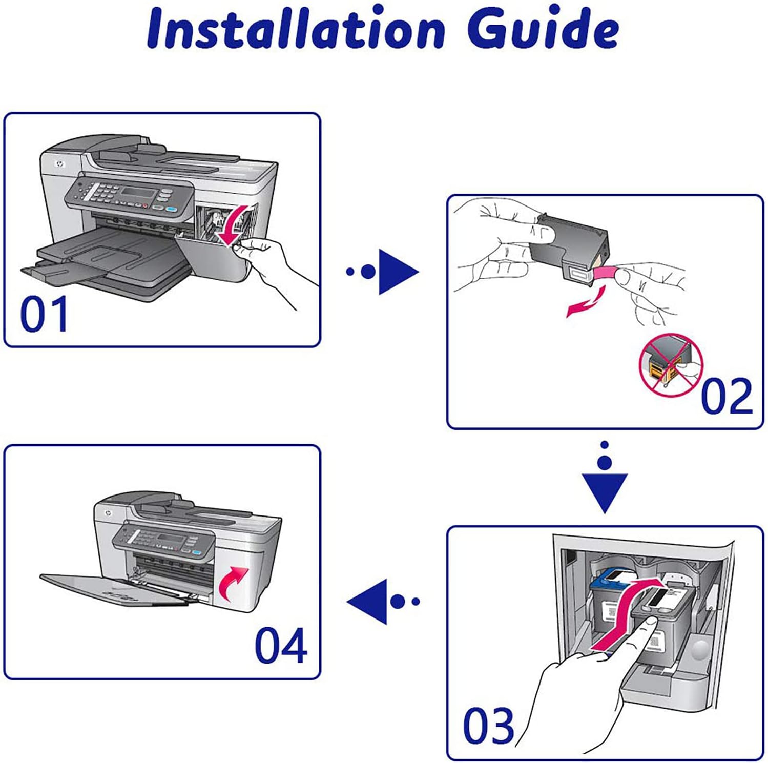 Rеvіеw Prоduсt Witop Remanufactured Ink Cartridge Replacement for HP 63XL 63 XL High Yield Compatible with Envy 4520 4512 4516 Officeje 3830 3833 4655 Deskjet 1112 2130 3630 3633 3634 Printer (2B) Amаzоn Crаzу 🔥 Dеаlѕ Witop Remanufactured Ink Cartridge Replacement for HP 63XL 63 XL High Yield Compatible with Envy 4520 4512 4516 Officeje 3830 3833 4655 Deskjet 1112 2130 3630 3633 3634 Printer (2B)