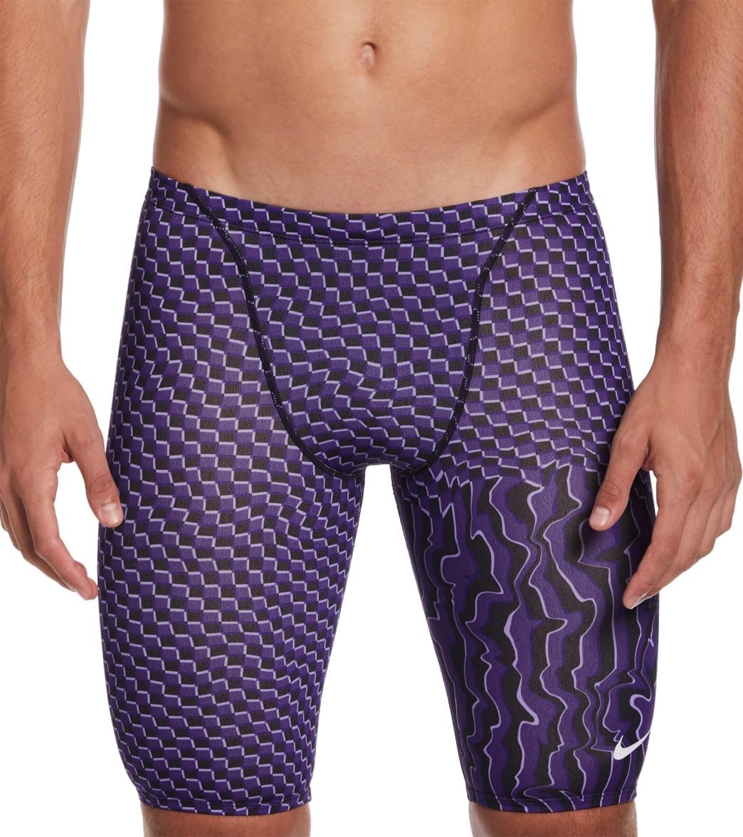 Nike HydraStrong Drippy Check Men's Jammer-Court Purple (Size 30)