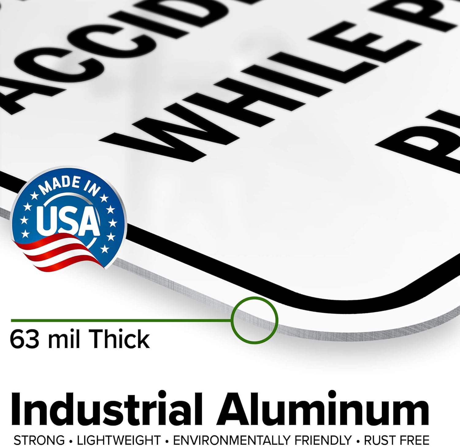 Notice Management Is Not Responsible For Injuries Or Accidents Caused While Playing On Playground Sign, 18"x24" .063 Aluminum, Indoor/Outdoor Use, USA MADE By My Sign Center