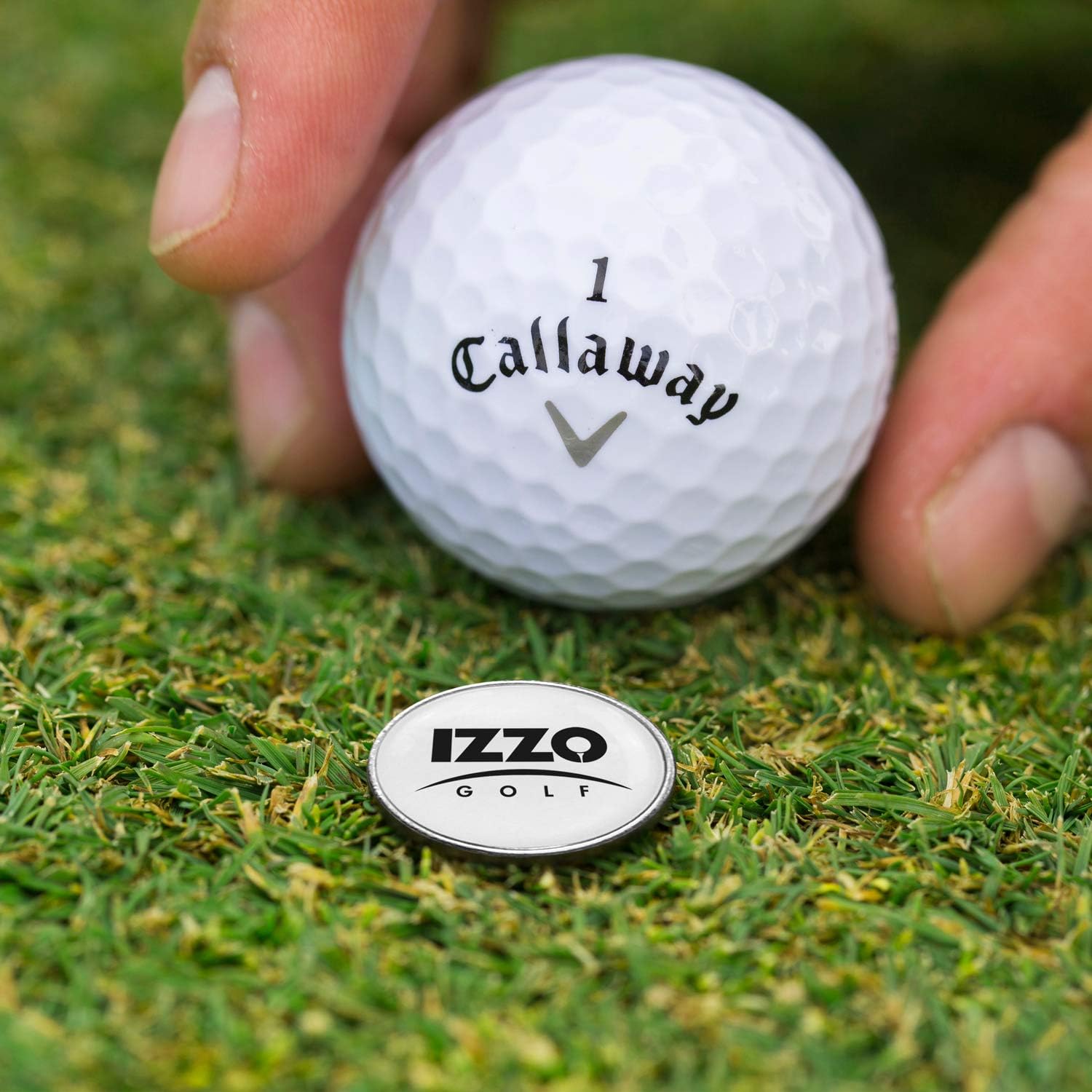 review Izzo Golf Metal Foldable Golf Divot Repair Tool with Removable Magnetic Golf Ball Marker