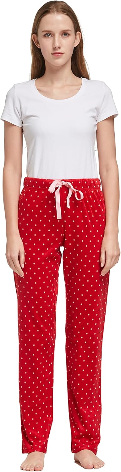 CYZ Women's Fleece Sleep Pajama Pant,F2260, Wemens Size: Large - Image 4