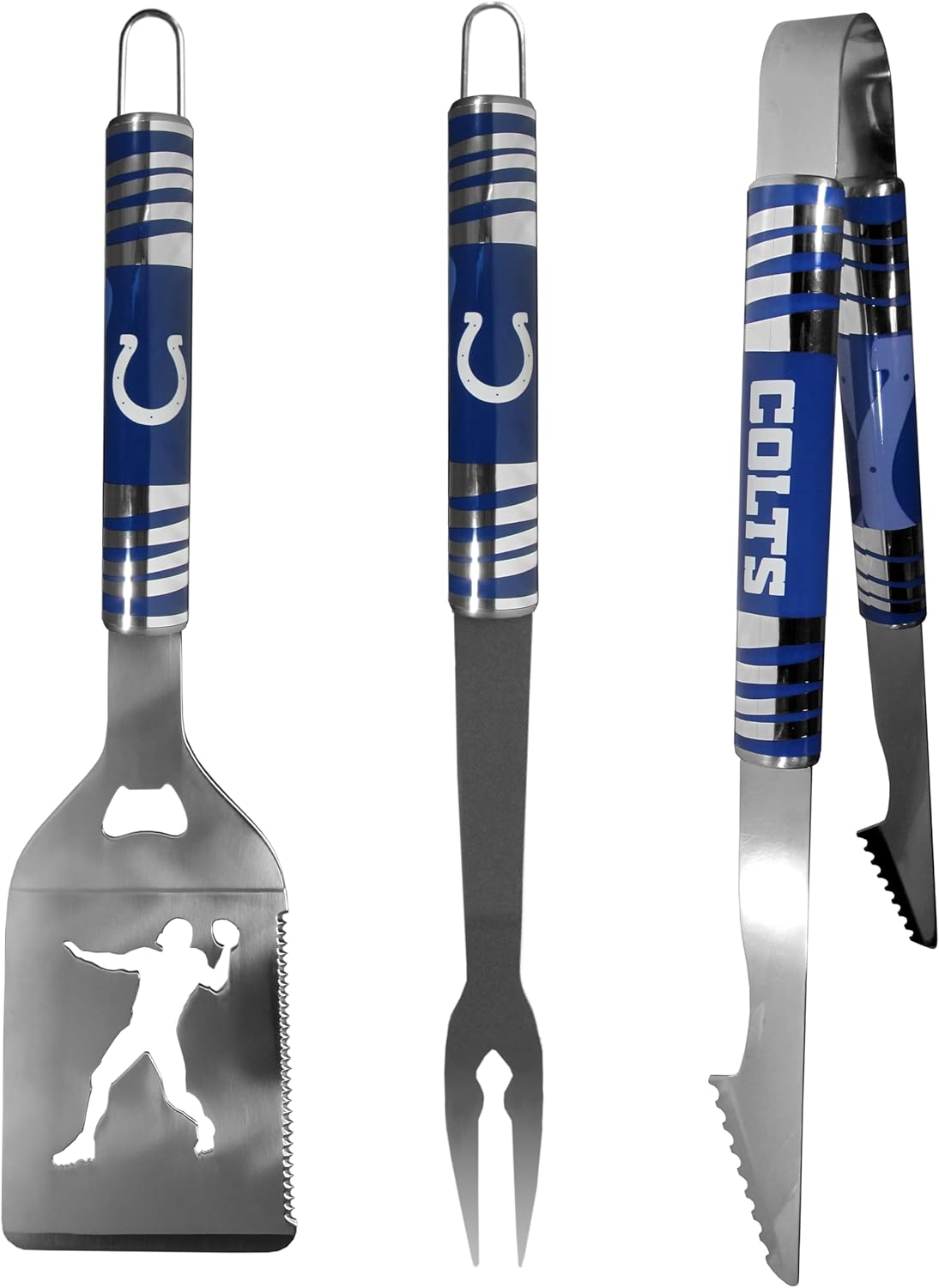 Siskiyou Sports NFL Indianapolis Colts 3 pc Tailgater BBQ Tools, One Size, Team Colors