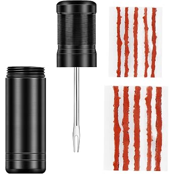 AKONE Tubeless Bicycle Tyre Repair Kit for MTB and Road Bike Tyres Punctures Quick Repair Tubeless Tyre Repair Kit for On the Go Tubeless Repair Kit Tubeless Set 01