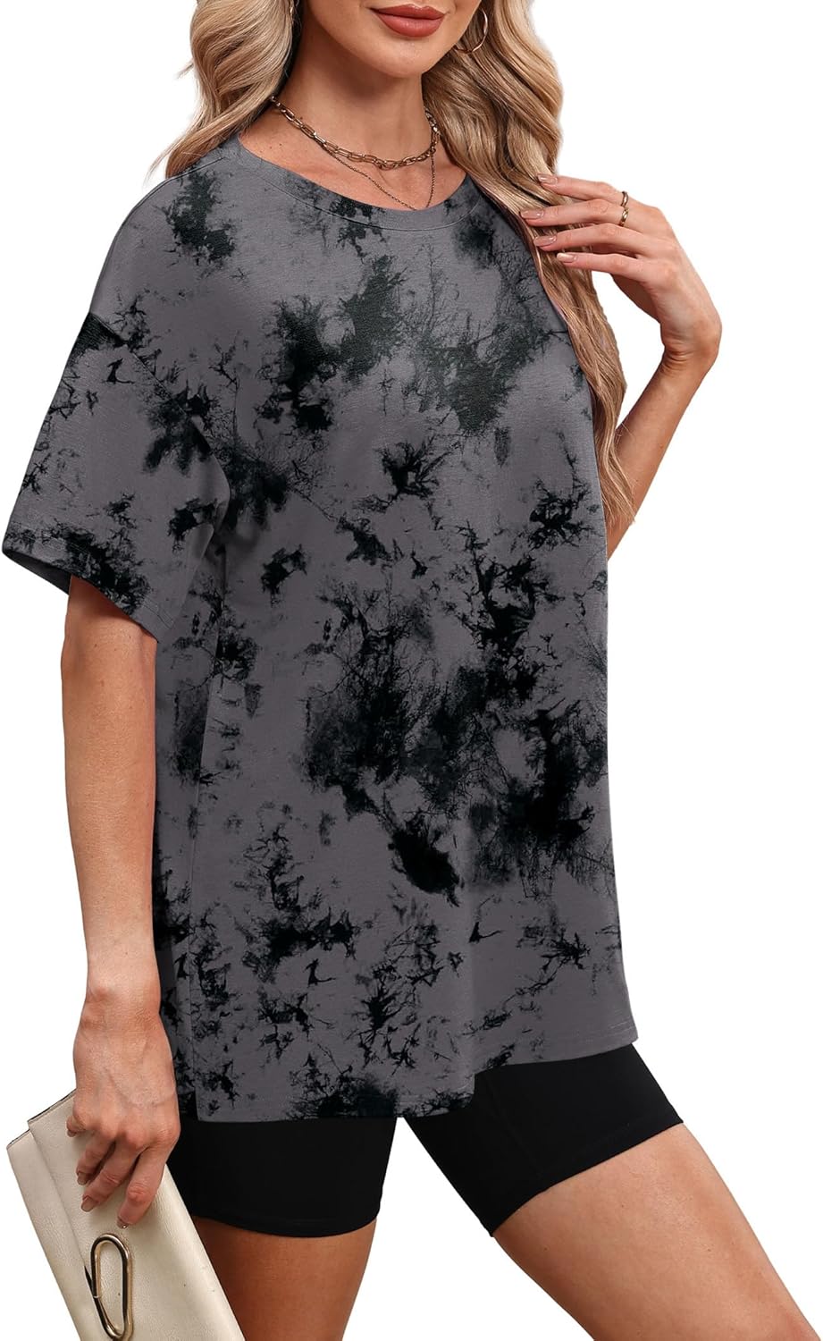 WIHOLL Oversized Tshirts for Women Summer Tops Short Sleeve T Shirts Beach Vacation Clothes Travel Outfits Fashion 2026 - Image 5