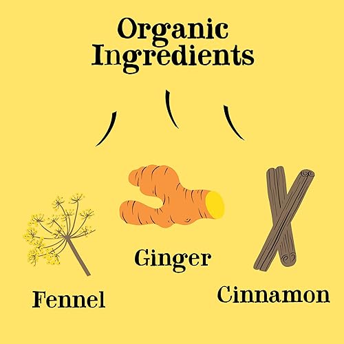 Miniatura 3 de Clipper Tea, té de hierbas Chai picante orgánico, ingredientes orgánicos como jengibre, hinojo y canela, etiqueta de papel reciclable, 1 paquete, 20