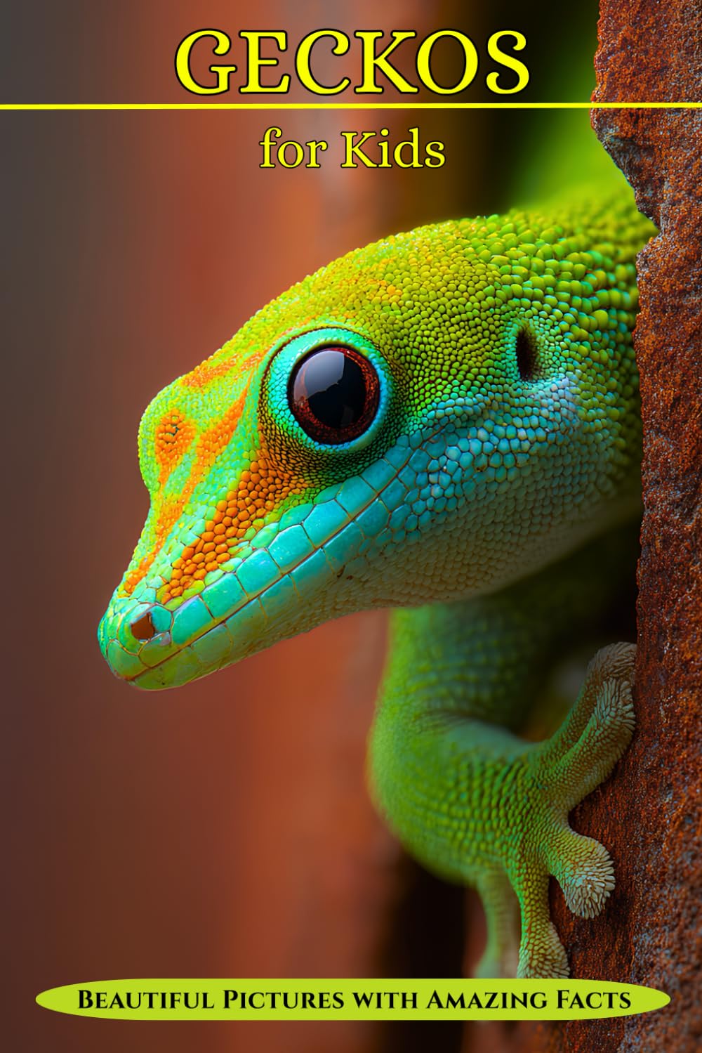 Geckos for Kids: Beautiful Pictures with Amazing Facts