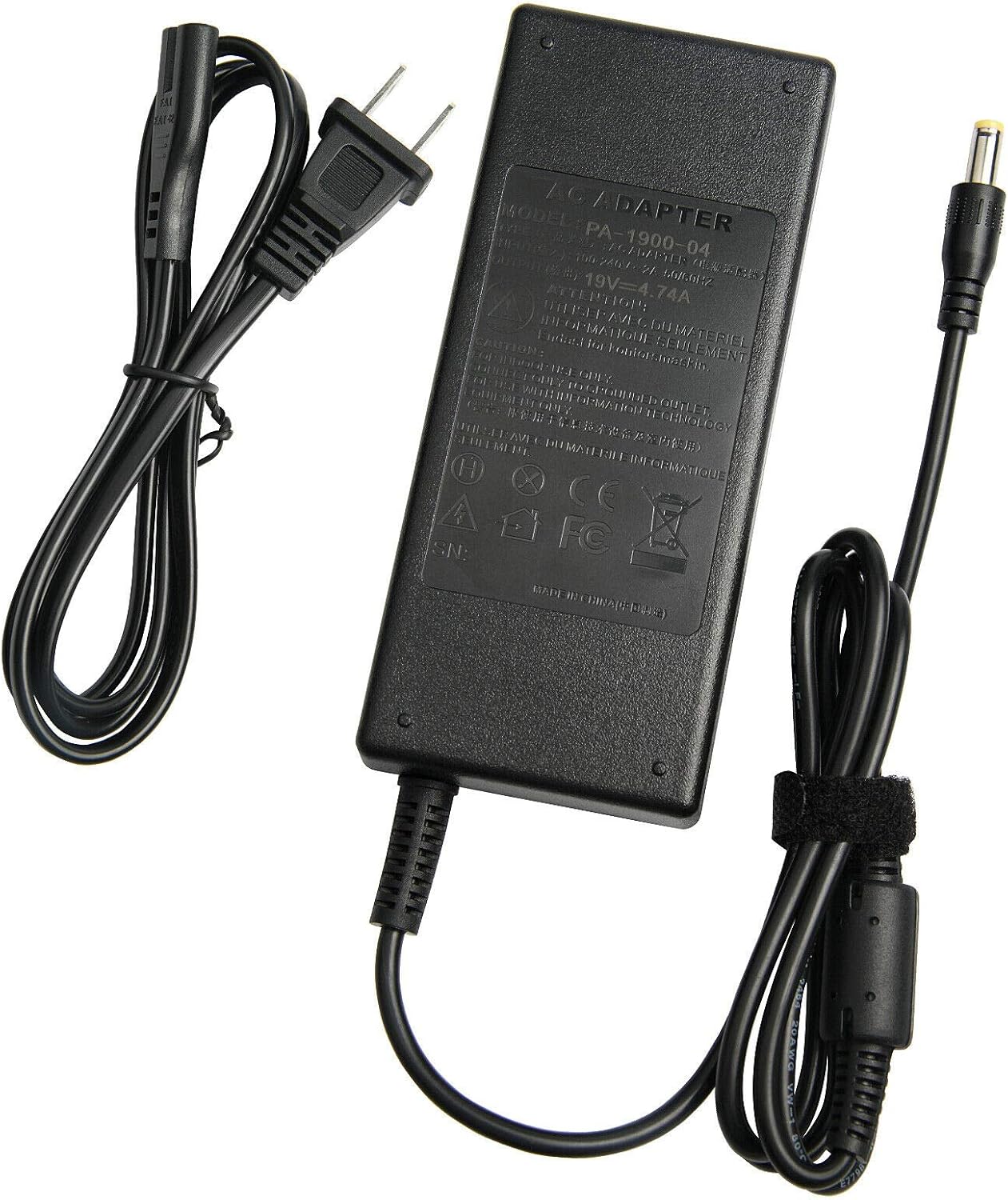 AC Adapter Power Cord for Toshiba PA175004 PA175009