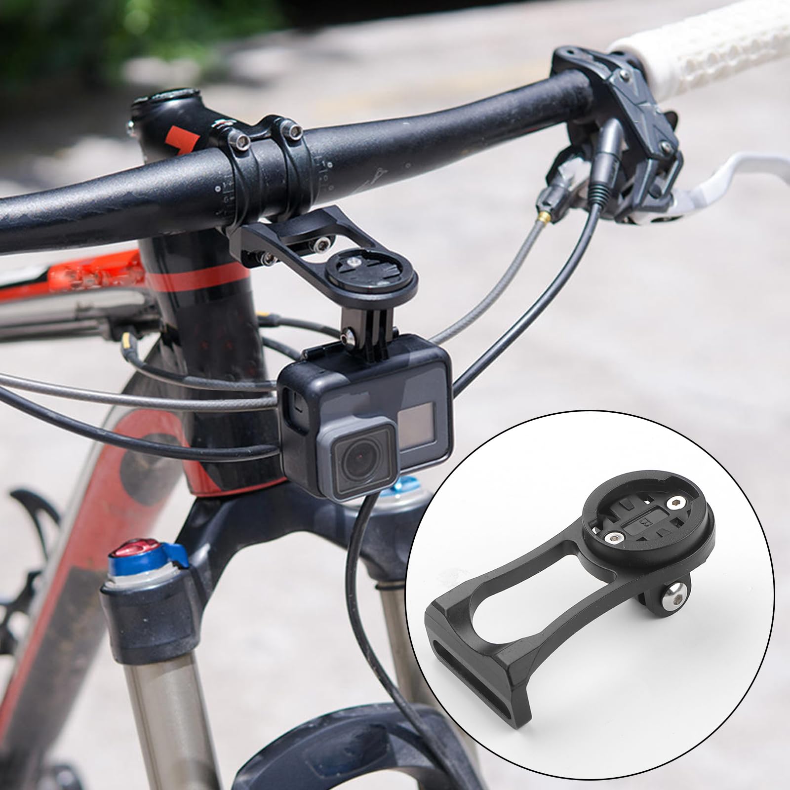 Supporto Bici per Garmin Edge 530 540 520 510 500 20 25 200 130 800 830 840 1000 1030 1040 Plus