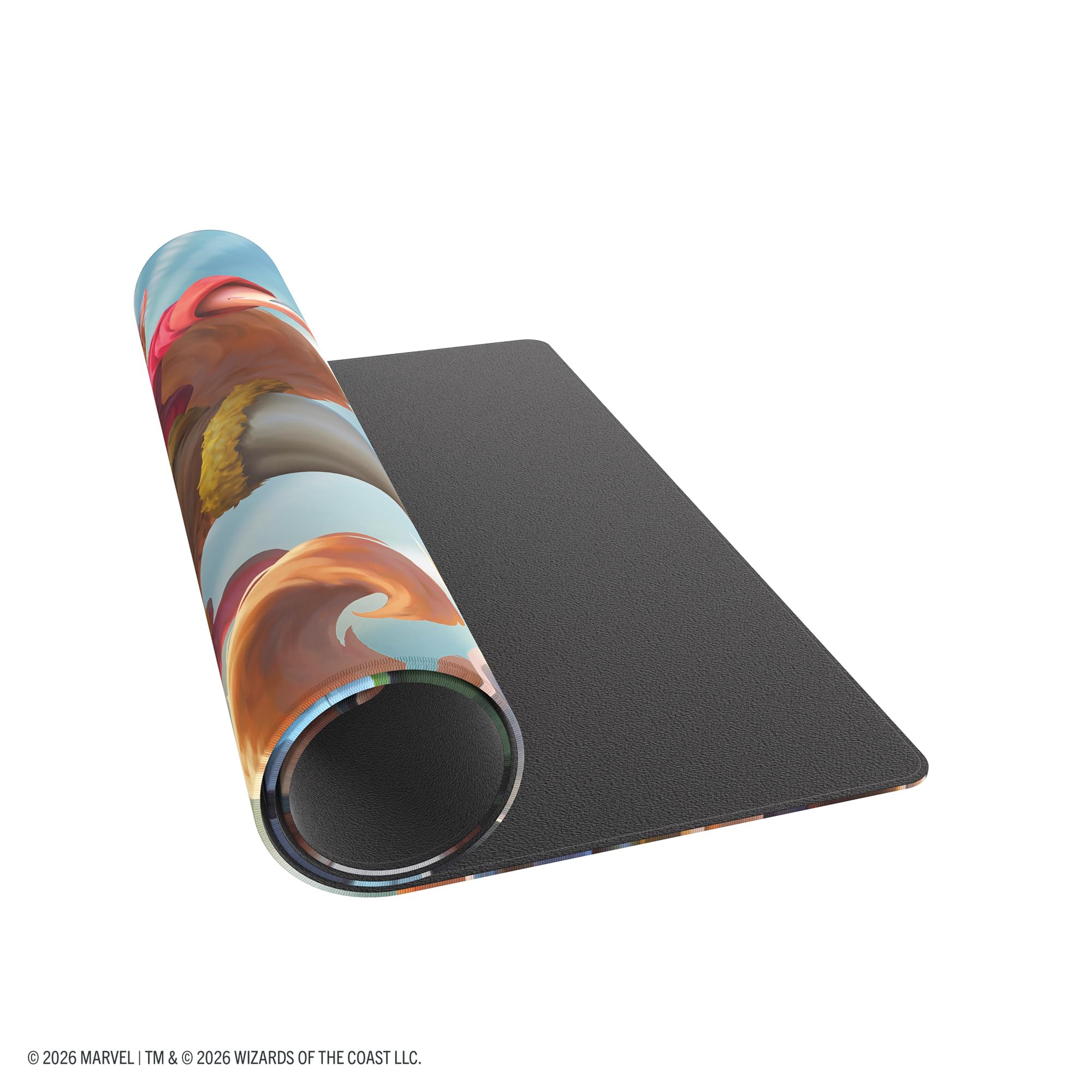 Gamegenic Magic: The Gathering | Marvel Super Heroes Prime Playmat - Go Nuts!, Tapete de Juego Premium 61x35 cm, Bordes Cosidos, Antideslizante, Caucho Natural