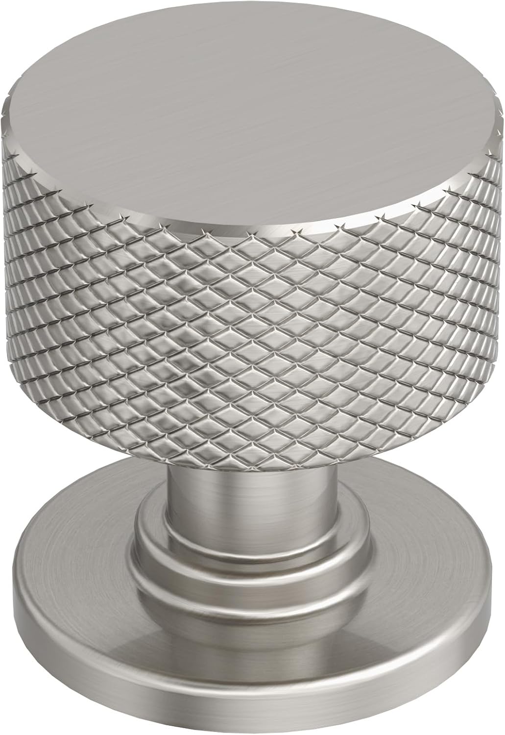 Amerock Balata 1-1/8 inch (29mm) Diameter Satin Nickel Cabinet Knob, BP37632G10
