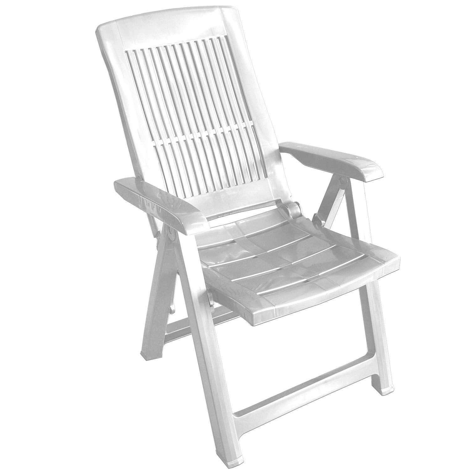Saturnia 8330025 Sillon Resina 5 Posiciones Blanco Tampa