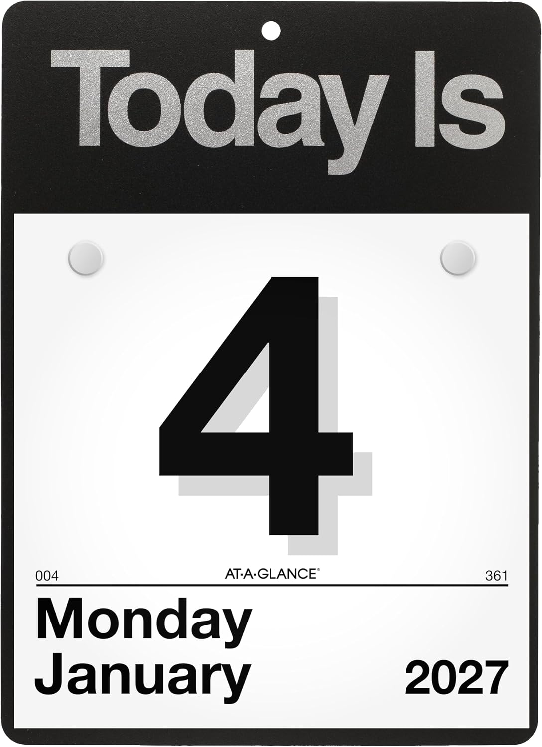 AT-A-GLANCE 2026 “Today Is” Daily Wall Calendar Refill, 6" x 6", Small (K15026)