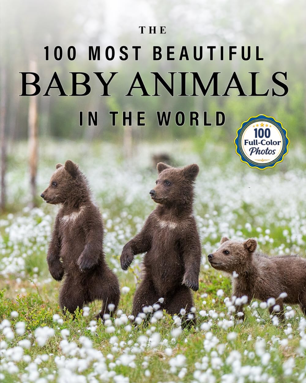 The 100 Most Beautiful Baby Animals in the World: A minimalist picture book for kids or seniors with alzheimer's or dementia (Vibrant Wonders Picture Books)