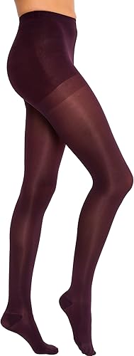 Miniatura 1 de JOBST Medias de compresión opacas de 15-20 mmHg, puntera cerrada, talla M, arándano