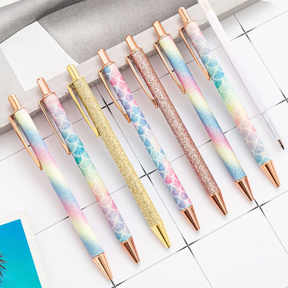 Firtink - 10 Penne A Sfera, 11 , A Scatto, Retrattili, In Etallo - Foto 11