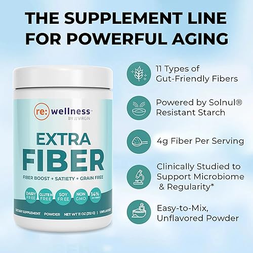 Miniatura 8 de Reignite Wellness by JJ - Batido de chocolate virgen paleo todo en uno y suplemento de fibra extra en polvo