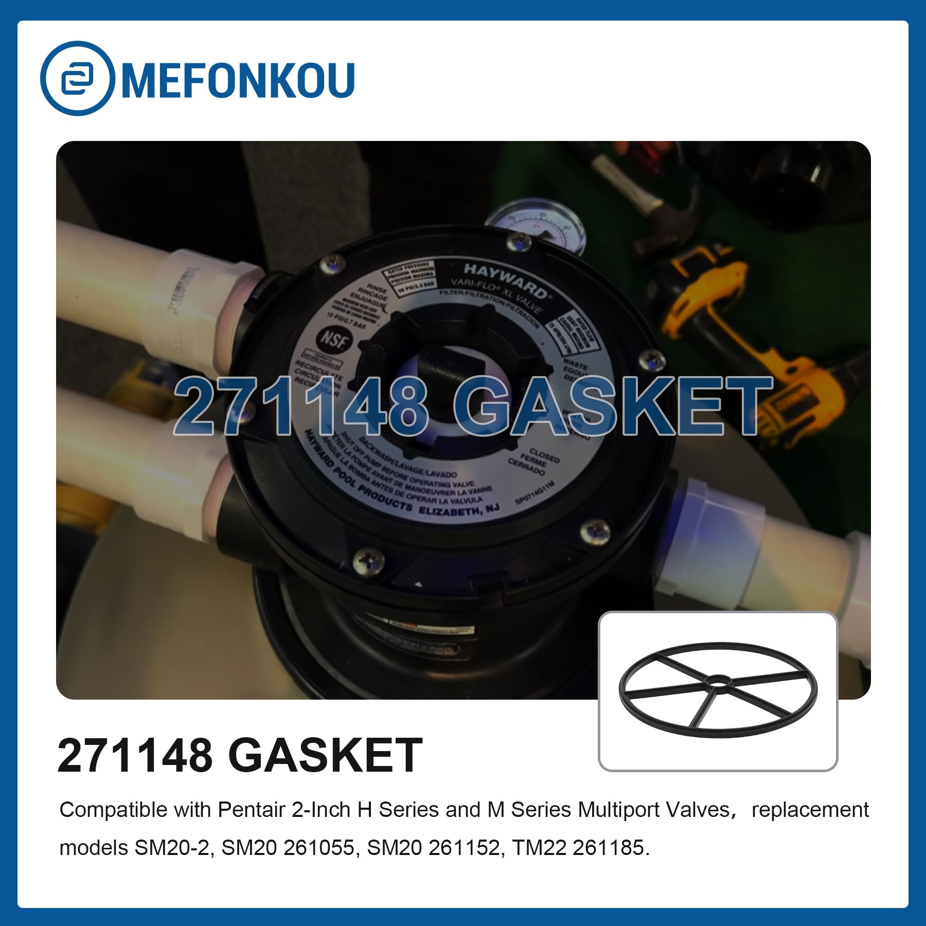 Amazon.com: MEFONKOU 271148 G-417 Diverter Spider Gasket for